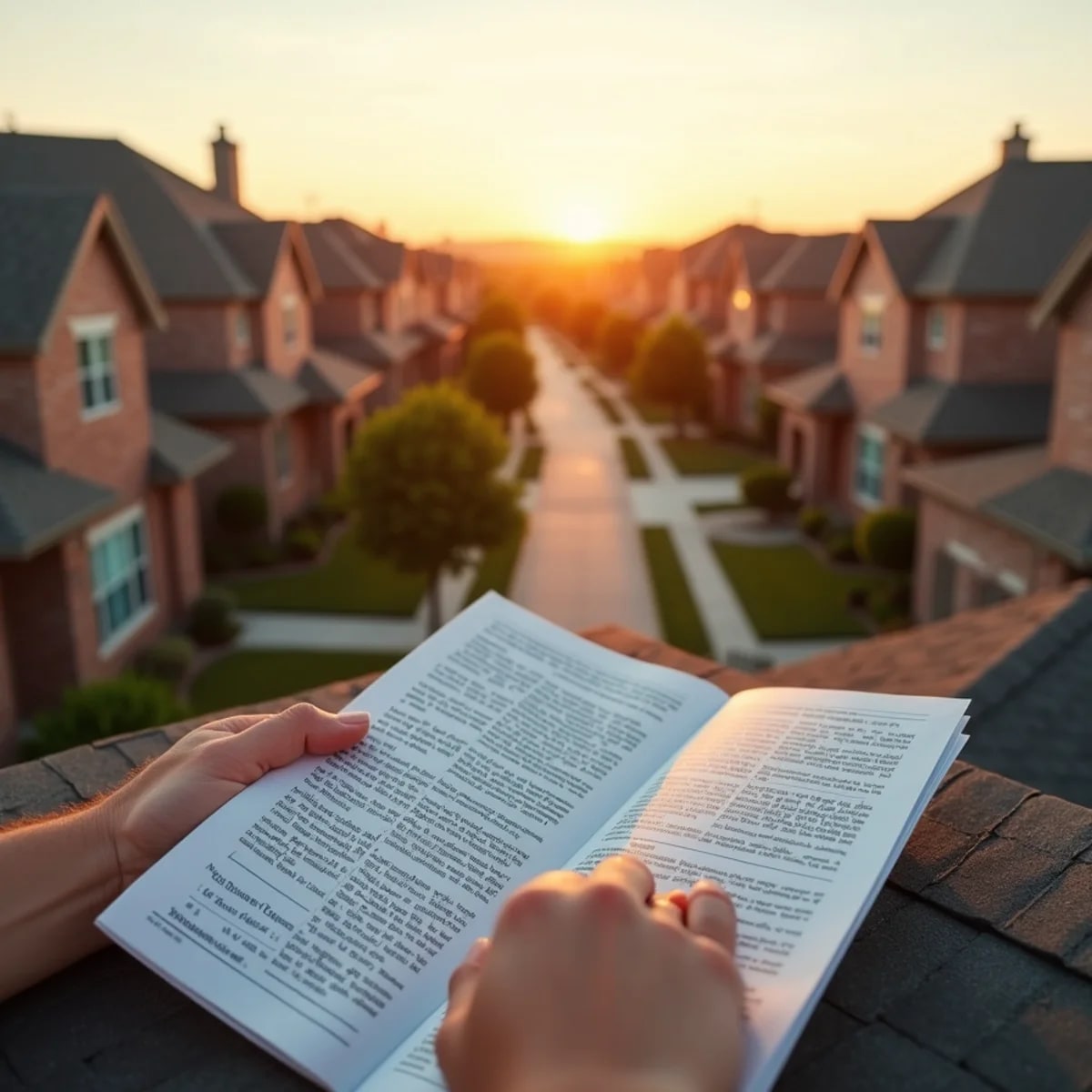 Established 1990s and 2000s family homes with shingle roofs in Allen Texas