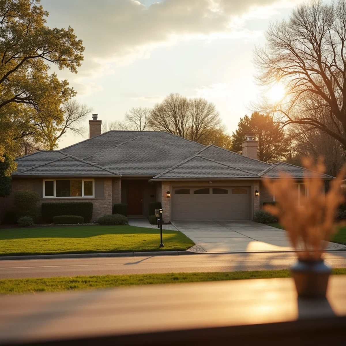 Established mid-century brick homes with updated roofs in Richardson Texas