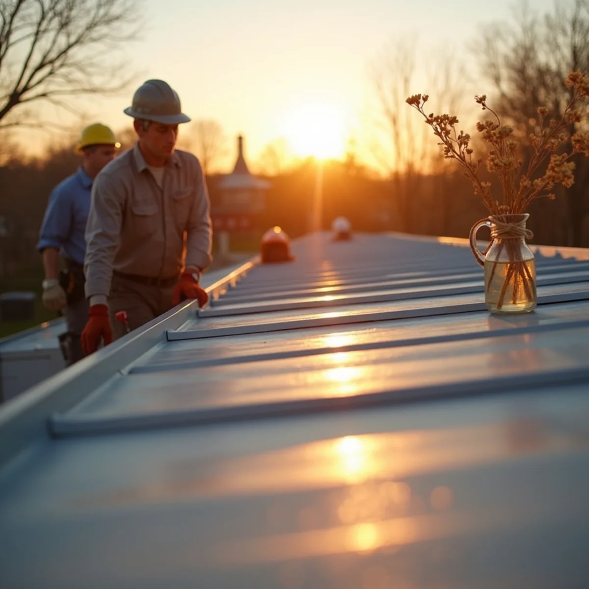 SkyCloak metal roofing project on a Fort Worth, TX home